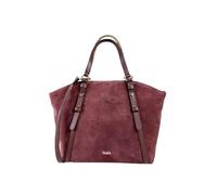 Alviero Martini First Class Wild Leather Hand Bag with Shoulder Strap LD70-8646-0529 Mahogany