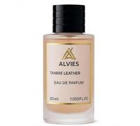 Alvies® Inspired by Ombrre Leather - Luxury Unisex Perfume, 30% Oil Extrait de Parfum, Long-Lasting Warm Spicy Leather Scent, 60ml free sample & 30ml Travel-Friendly Spray (30ml)