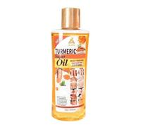 Alvies Turmeric Oil 200ml - Face & Body Moisturizer with Natural Glow Boost - Hydrating, Nourishing Skincare Oil for Uneven Tone, Dryness & Fine Lines