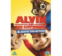Alvin And The Chipmunks 1 to 4 Complete Movie Collection DVD
