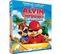 ALVIN AND THE CHIPMUNKS 3 - CHIPWRECKED BLU-RAY NEW REGION 2 DVD