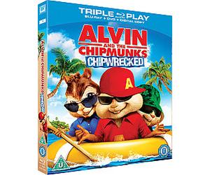 ALVIN AND THE CHIPMUNKS 3 - CHIPWRECKED BLU-RAY NEW REGION 2 DVD