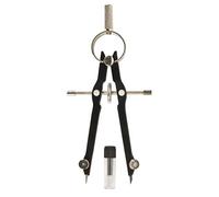 ALVIN, Bow Compass and Divider, Pivot Point, Model 494, Ideal Compass for Geometry Drafting and Engineering, Drawing and Architecture Tool, Metal - 5 Inches