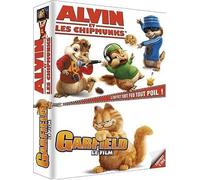 Alvin et les chipmunks - Garfield, les films : Coffret 2 DVD
