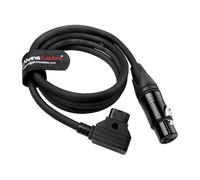 Alvin’s Cables D-tap to XLR 3 Pin Female Power Cable for SmallRig RC 120B Video Light 1M/39.4inches