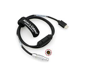 Alvin’s Cables Nucleus-M Run-Stop Cable for Tilta BMPCC-4K Canon-C70 7 Pin Male to USB-C Type-C RS Cable for Blackmagic Pocket Cinema Camera 70cm|27.6inches