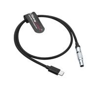 Alvin’s Cables PD USB-C Type-C to 2 Pin Power Cable for Tilta| Teradek| SmallHD| Z-CAM Fast Charging Cable 60cm|24inches