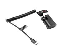 Alvin’s Cables USB-C Type-c to LP-E6P Dummy Battery Power Coiled Cable for Canon EOS R5 Mark ll/ R5/ R6 Mark ll/ R6/ R7/ R Camera
