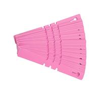 Alvinlite 100 PCS Plastic Plant Labels for Outdoor Plants, Reusable Garden Plant Markers & Labels, Pink Hanging Plant Name Tags Labels for Outdoor Plants Potted Plants, Herbs, Flowers, Seeds