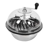 Alvinlite Bud Leaf Bowl Trimmer, Clear Visibility Dome, Sharp Stainless Steel Blades for Spin Cut & Solid Metal Gear Box, Hand Pruner Included 16 inch bud