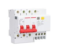 Alvinlite DC Miniature Circuit Breaker, 3 Pole 32 Amp 400V DZ47sLE Isolator for Solar PV System and Other DC System,Thermal Magnetic Trip, Din Rail Mount, DC Disconnect Switch C32