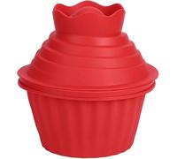 Alvinlite Giant Cupcake Molds, Dishwasher Safe Big Top Silicone Cupcake Molds, Non-Stick Jumbo Caupcake Bake Sets for DIY Bake Tools Giant and Easy Cake Decorating