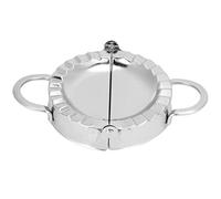 Alvinlite Pie Gyoza Empanada Press Mold, Stainless Steel Dumpling Maker Ravioli Dumpling Mould for Ravioli Pastry Pie Wrappers (large)