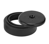 Alvinlite Pre-Rinse Spray Valve Repair Kit for All Commercial Sink Sprayer Spray Face Bumper and Screw Repair Part(black) Spray