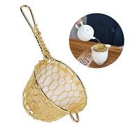 Alvinlite Strainer Sifter for Tea, Pure Copper Tea Infuser, Reusable Loose Leaf Strainer, Tea Brewing Infuser