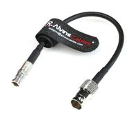 Alvin's Cables 12G Micro BNC to BNC Female Adapter Cable, 12G-SDI High Density 4K UHD Video Coaxial Cable, 75 Ohm Ultra-Slim for Blackmagic Video Assist 5" Monitor 20CM| 7.9inches