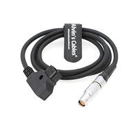 Alvin's Cables 1B 6 Pin Female to D Tap Flexible Soft Thin Power Cable for Red Epic Scarlet 1M