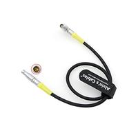 Alvin's Cables ARRI UDM to RIA-1 Serial Cable for ARRI Alexa 35| RIA-1 Compatible with K2.0041172 Right Angle 4 Pin Female to Straight 4 Pin Male Cable 50cm|19.7inches