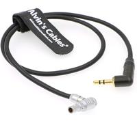 Alvin's Cables Audio Cable Right Angle 5 Pin Male to 3.5mm Right Angle TRS for ARRI Alexa Mini Z CAM E2 Camera