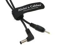 Alvin's Cables BMPCC DC Power-Cable for Blackmagic Design Pocket Cinema Camera Right Angle DC to 2.5 0.7mm DC 12V Cord 12inches| 30cm