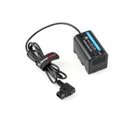 Alvin's Cables BP-U30 Dummy Battery to D-Tap Power Cable for Blackmagic PYXIS 6K/12K, Sony PXW-Z200 & HXR-NX800 Camcorders, Fully Decoded Power Cord 3.9Ft
