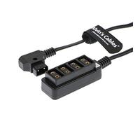 Alvin's Cables D Tap Male to 4 Port Dtap Female Splitter Power Cable for ARRI RED Cameras TILTA Steadicam IDX Battery