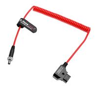 Alvin's Cables Dtap to DC Cable for Atomos Shogun,Ultra Soft D-tap to 2.1 DC Right Angle Power Cable for Blackmagic Design Video Assist,SmallHD 702,for Feelworld FW568 Monitor 60cm|23.6in