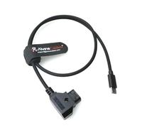 Alvin's Cables Dtap to USB-C Power Cable for DJI Focus Pro Motor, 2ft Ultra Soft D-tap to Type-C Enhanced Power for Tilta Nucleus Nano II Wireless Lens Control Motor