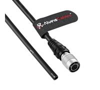 Alvin's Cables HR10A-7P-6S Hirose 6 Pin Female to Open End Power I/O Cable for Sony CCD, Basler, Keyence, Cognex, Baumer, Hikvision Industrial Camera, High Flex Shielded 26.2ft/8m