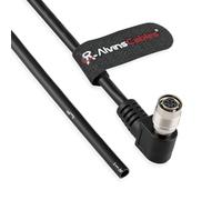 Alvin's Cables HR10A-7P-6S Hirose 6 Pin Female to Open End Power I/O Cable for Sony CCD, Basler, Keyence, Cognex, Baumer, Hikvision Industrial Camera, High Flex Shielded C-Type 49.2ft/15m