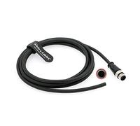 Alvin's Cables M12 Industrial Cable M12 A Code 5 Pin Male Aviation Connector Electrical Shielded Cable for Industrial Cameras Sensor Network