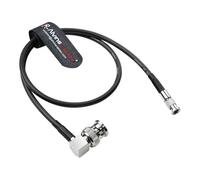 Alvin's Cables Micro BNC to BNC Cable 12G-SDI High Speed 4K UHD Video Coaxial Cable, Right Angle BNC 75 Ohm Ultra-Slim for Blackmagic Video Assist 5" Monitor,50CM|19.7inches