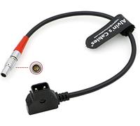 Alvin's Cables Motor Power Cable LBUS 4 Pin Male to D tap for ARRI cforce RF Motor| FIZ MDR Wireless Focus| Master Grips 30cm|12inches