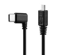 Alvin's Cables Multi-USB to USB-C Control Cable for DJI SC2| RS2| RS3| SC| RS3 Mini, Right Angle Type-C to Multi USB Run Stop Cable for Sony A6300 A6400 A7M3 A7M4 A7R3 A7R4 A7S3 A6500