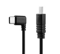 Alvin's Cables Multi-USB to USB-C Control Cable for DJI SC2| RS2| RS3| SC| RS3 Mini, Right Angle Type-C to Multi USB Run Stop Cable for Sony A6300 A6400 A7M3 A7M4 A7R3 A7R4 A7S3 A6500