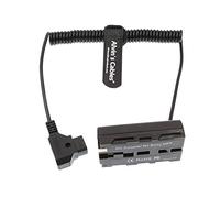 Alvin's Cables NP F550 Dummy Battery to D-Tap Power Cable for Sony NP F570 NP F970 Atomos Shinobi Atomos Ninja Monitor SmallHD Focus 7