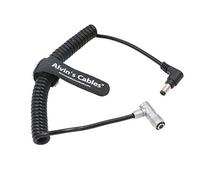 Alvin's Cables PORTKEYS BM5 BM7 Monitor Power Cable 4 Pin Female Right Angle to Right Angle DC Male Coiled Power Cord