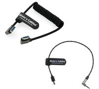 Alvin's Cables Pro Video Sync & Record Bundle: Tentacle Timecode Cable + 8K HDMI 2.1 Coiled Cable