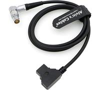 Alvin's Cables RED DSMC2 D-tap to 1B 6 Pin Female Rotatable Right Angle Power Cable for RED Scarlet| Epic| Helium| Weapon Camera 1M