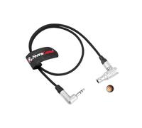 Alvin's Cables Red Komodo Timecode Cable Tentacle Sync 3.5mm TRS to EXT 9 Pin Male