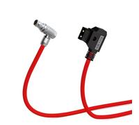 Alvin's Cables Right Angle 2 Pin Male to D-Tap Power Cable for Teradek SmallHD Z-CAM Blackmagic Pyxis, 45cm|18inches, Ultra Soft & Flexible