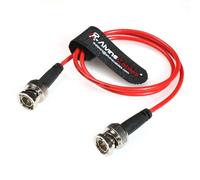 Alvin's Cables SDI Cable,60CM|2ft Ultra-Thin 75Ω Coaxial Cable for Sony Canon Panasonic HD|4K 6G-SDI Camera Camcorder Video Transmission,Red