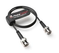 Alvin's Cables SDI Cable,60CM|2ft Ultra-Thin 75Ω Coaxial Cable for Sony Canon Panasonic HD|4K 6G-SDI Camera Camcorder Video Transmission,Black