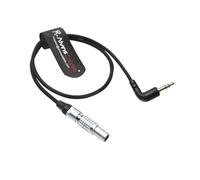 Alvin's Cables Tentacle Sync Adapter Cable Tentacle Timecode Generator to ARRI Alexa Sound Devices 5 Pin Male to 3.5MM Right Angle