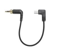 Alvin's Cables Timecode Cable for Sony FX3| FX30| A7S3| A1 Camera, Locking 3.5mm TRS to Micro USB Timecode Cable for Deity TC-1 Timecode Generator 35cm| 13.8in