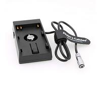 Alvin's Cables U60 Battery Mount Plate to BMPCC 4K BMPCC4K BMD Power Cable for Sony U60 U30 Series and Blackmagic Pocket Cinema Camera 4K