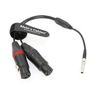 Alvin's Cables Z CAM E2 Camera 5 Pin to Two XLR 3 Pin Female Audio Input Cable