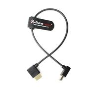 Alvin's Cables Z CAM E2 L Shape 2.0 HDMI Cable for Atomos Shinobi Ninja V Monitor Portkeys BM5 Monitor 90 Degrees up to Right Angle Down 30CM