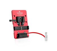 Alvin's Creativity Alvins V Mount Battery Plate for DJI Ronin 4D, with Rotatable Right Angle 1B 6-Pin Male DC-in Out Put Battery Mounts Plate V Mount Plate for Ronin 4D, Long Cable Ultra-Soft