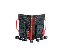 Alvin's Creativity Multifunctional V-Mount Battery Power Distribution Board, Folding Mounting Plate with Dtap Splitter and 1/4"-20 & 3/8"-16 Thread Expansion for Camera Rigs and Monitors